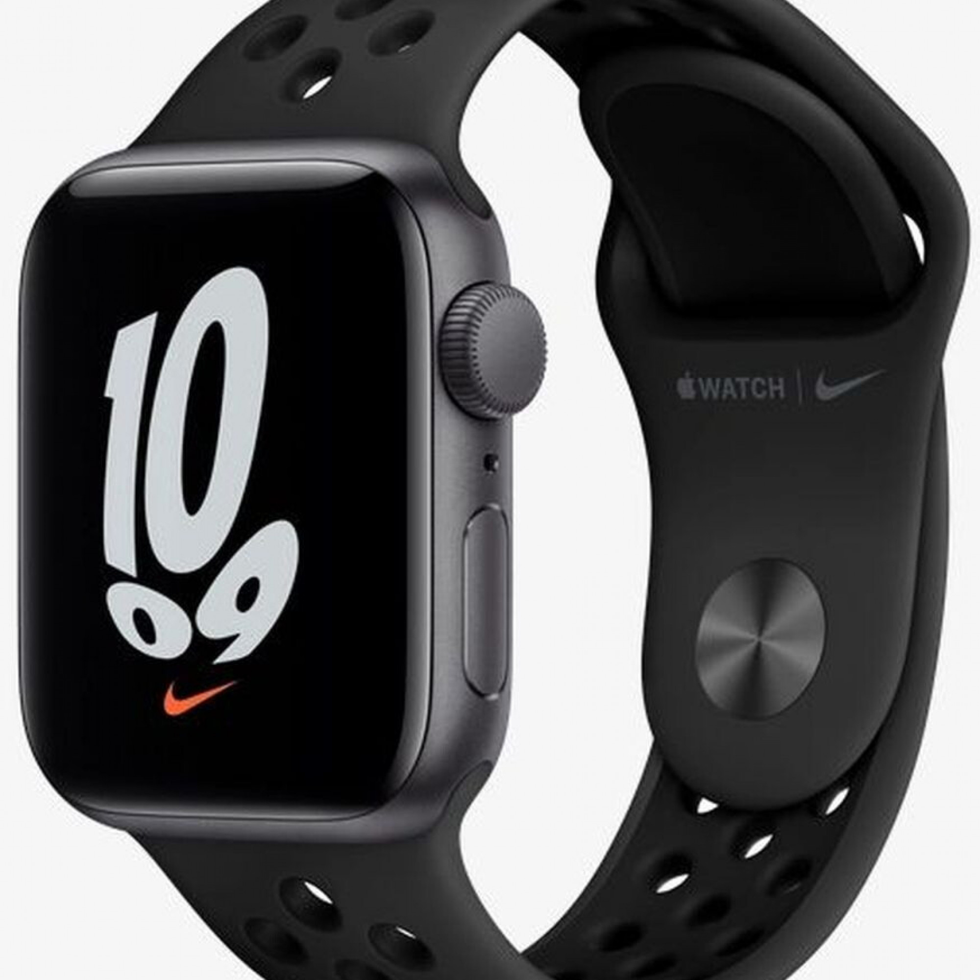 Apple Watch Nike SE GPS 40mm Space Grey Aluminium Case with Anthracite/Black Nike Sport Band (MKQ33)